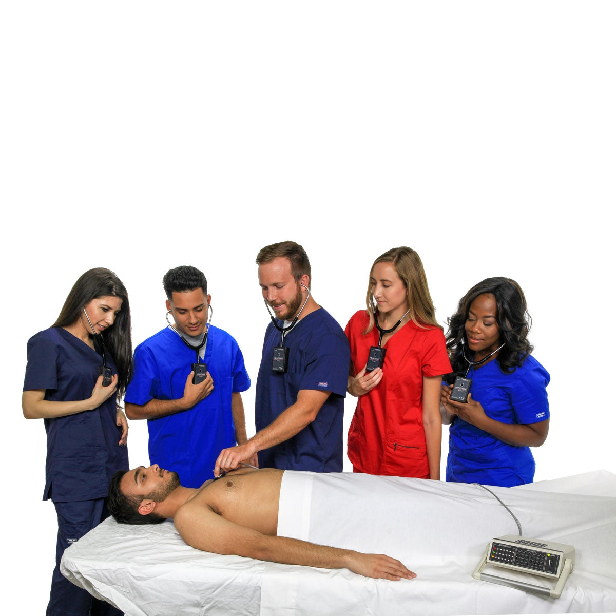 SimulScope sängkantsauskultationssystem med EKG
