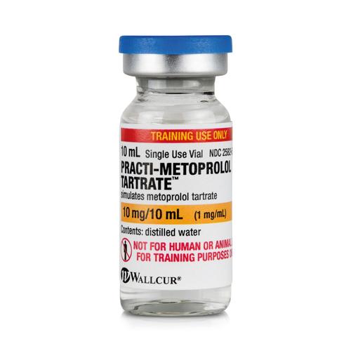 Practi-Metoprolol Tartrate 10mg/10mL Vial (Pack of 30)