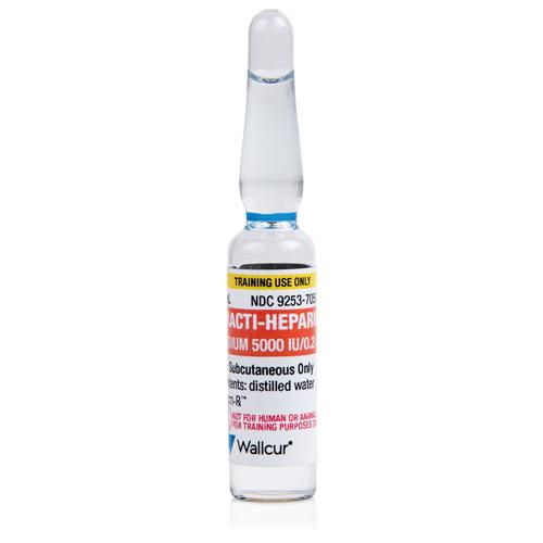 Practi-Heparin Sodium 5000IU/0.2mL Ampule (Pack of 100)