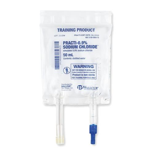 Practi-0.9% Sodium Chloride 50mL I.V. Solution Bag (1 Bag) - English Specification