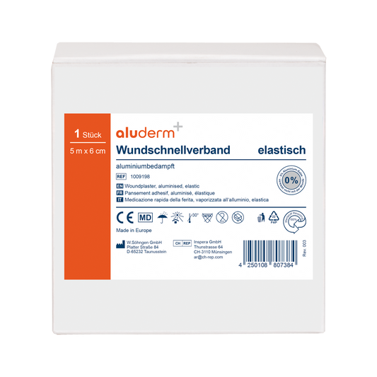 Aluplast förbandsplåster 5 m x 6 cm från Söhngen