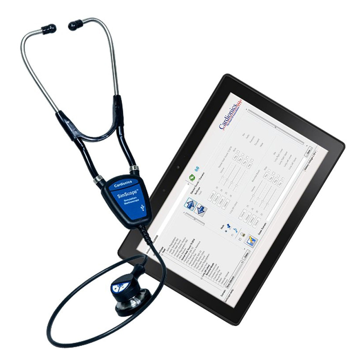 SimScope WiFi Auskultationsträningsstetoskop