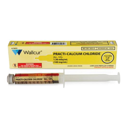Practi-Calcium Chloride 1g/10mL Syringe (I.V. Code Med) (1 Syringe)