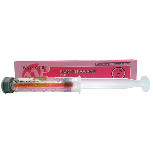 Practi-Lidocaine 0.1g/5mL Syringe (I.V. Code Med) (1 Syringe)