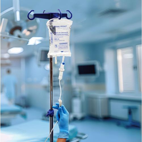 Practi-6% Hetastarch in Lactated Electrolyte 500mL I.V. Solution Bag (1 Bag) - English Specification