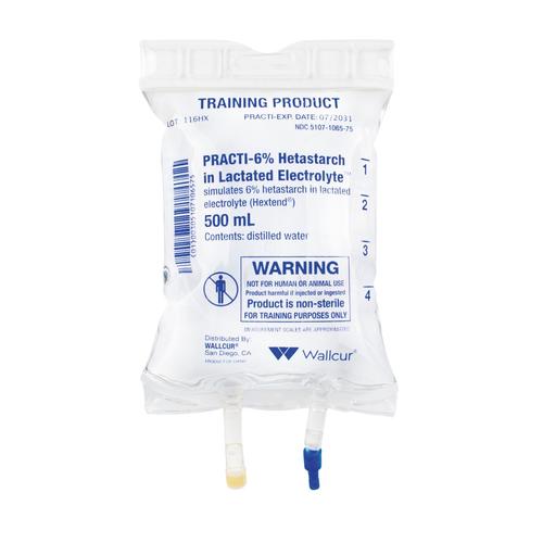 Practi-6% Hetastarch in Lactated Electrolyte 500mL I.V. Solution Bag (1 Bag) - English Specification