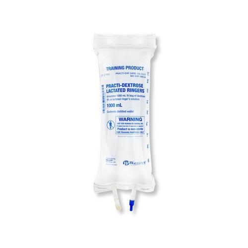 Practi-Dextrose Lactated Ringers 1000mL I.V. Solution Bag (1 Bag) - English Specification