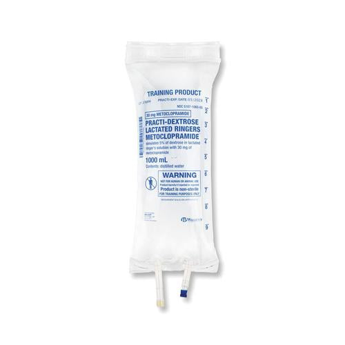 Practi-Dextrose Lactated Ringers Metoclopramide 1000mL I.V. Solution Bag (1 Bag) - English Specification