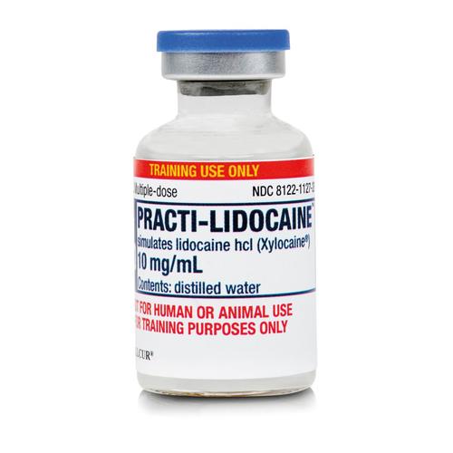 Practi-Lidocaine 1% 200mg/20mL Vial (Pack of 30)