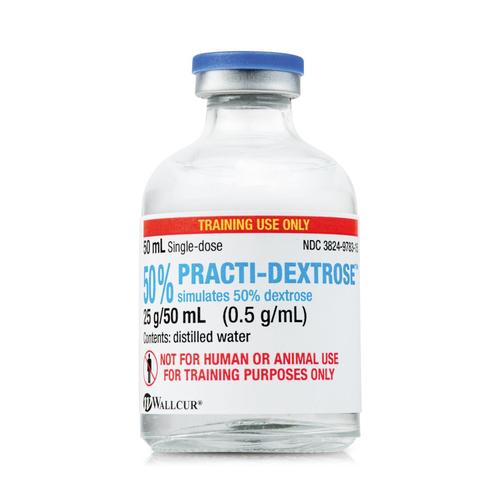 Practi-Dextrose 50% 25g/50mL Vial (Pack of 40)