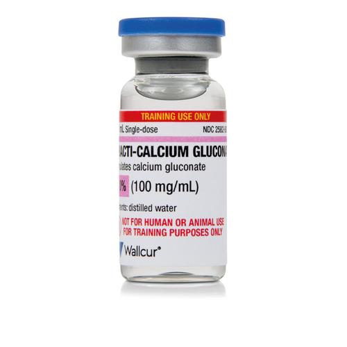 Practi-Calcium Gluconate 10% 100mg/10mL Vial (Pack of 30)