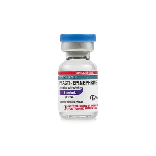 Practi-Epinephrine 1mg/1mL Vial (Pack of 40)