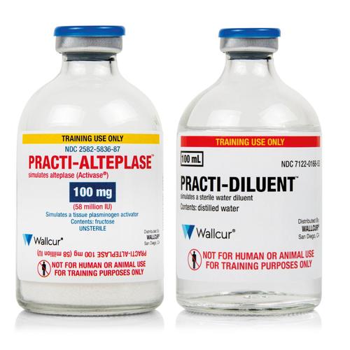 Practi-Alteplase (Pack of 10 Diluent & 10 Powder Vials)