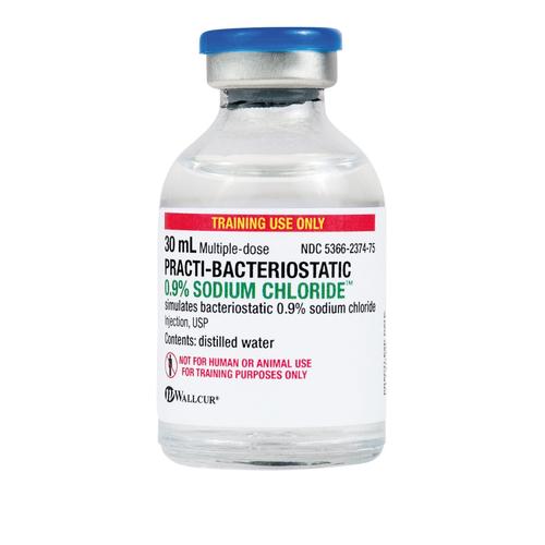 Practi-Bacteriostatic Sodium Chloride 0.9% 30mL Vial (Pack of 30)