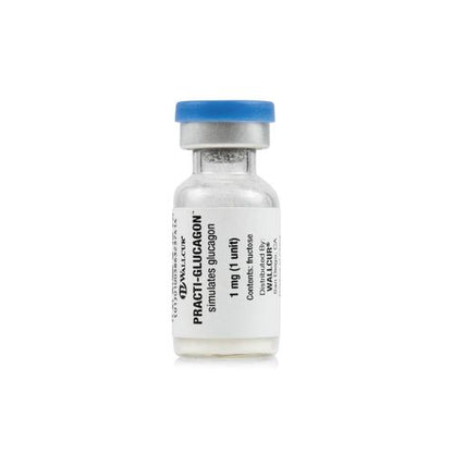 Practi-Glucagon Powder Refill 1mg/1mL Powder Vial (Pack of 40)