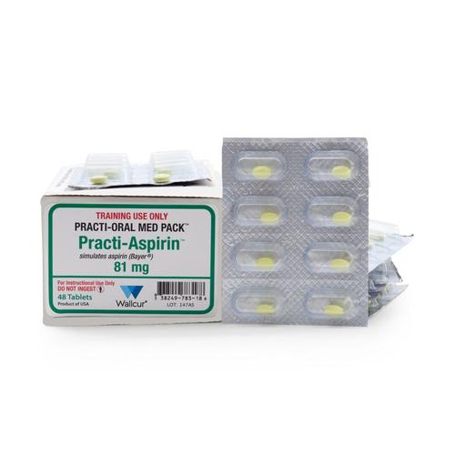 Practi-Aspirin 81mg Oral-Unit Dose (48 Tablets)