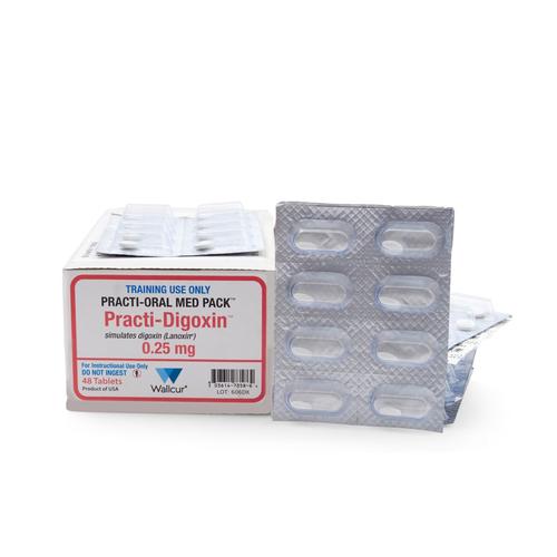 Practi-Digoxin 0.25mg Oral-Unit Dose (48 Tablets)