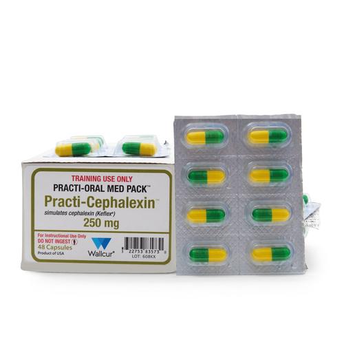 Practi-Cephalexin 250mg Oral-Unit Dose (48 Capsules)