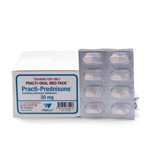 Practi-Prednisone 20mg Oral-Unit Dose (48 Tablets)