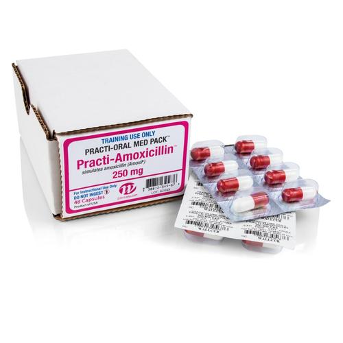 Practi-Amoxicillin 250mg Oral-Unit Dose (48 Capsules)
