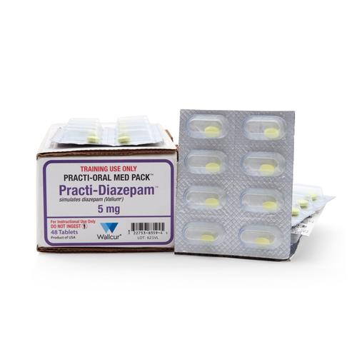 Practi-Diazepam 5mg Oral-Unit Dose (48 Tablets)
