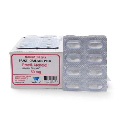 Practi-Atenolol 50mg Oral-Unit Dose (48 Tablets)