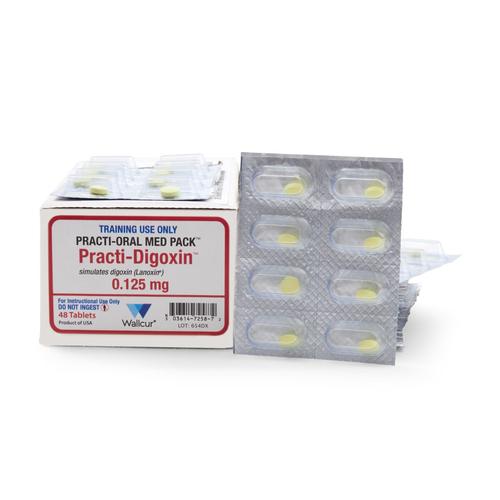 Practi-Digoxin 0.125mg Oral-Unit Dose (48 Tablets)
