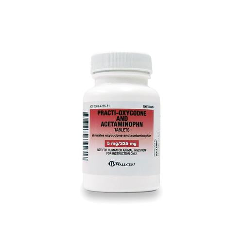 Practi-Oxycodone Acetaminophen 5mg/325mg (100 Tablets)