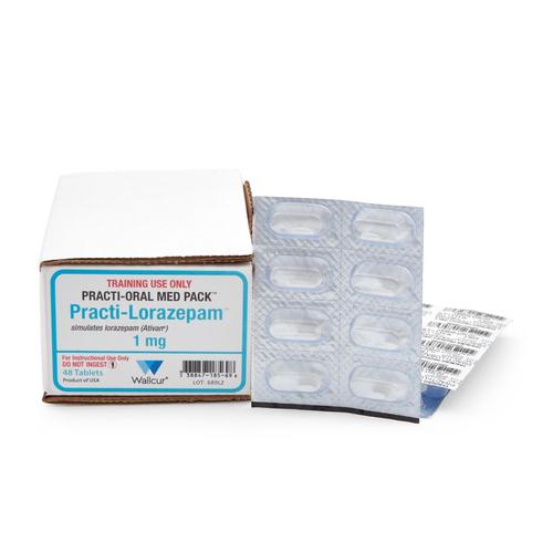 Practi-Lorazepam 1mg Oral Unit-Dose (48 Tablets)