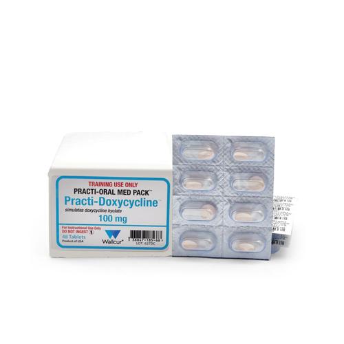 Practi-Doxycycline 100mg Oral Unit-Dose (48 Tablets)