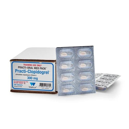 Practi-Clopidogrel 300mg Oral Unit-Dose (48 Tablets)