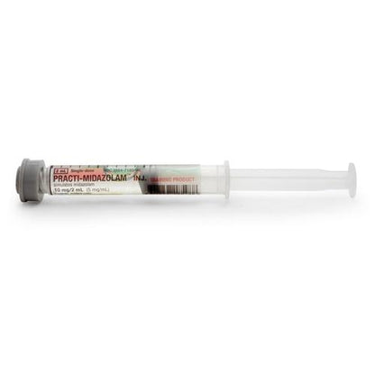 Practi-Midazolam 10mg/2mL Prefilled Syringe (30 Syringes)