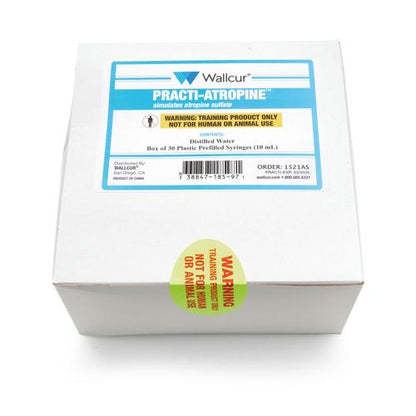 Practi-Atropine Sulfate 3mg/10mL Prefilled Syringe (30 Syringes)