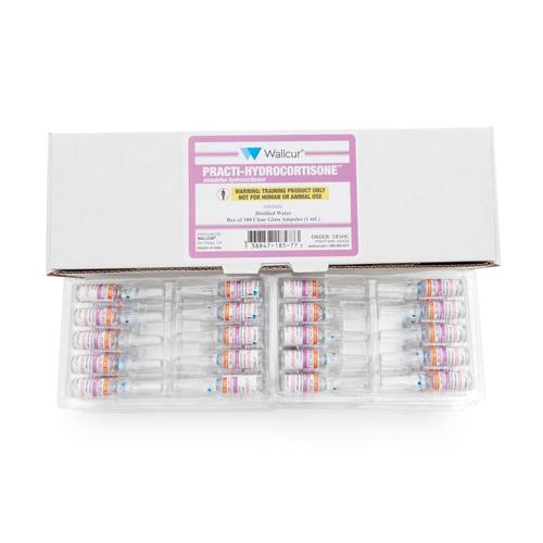Practi-Hydrocortisone 100mg/1mL Ampule (Pack of 100)