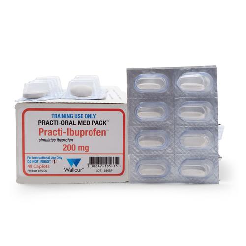 Practi-Ibuprofen 200mg Oral Unit-Dose (48 Caplets)