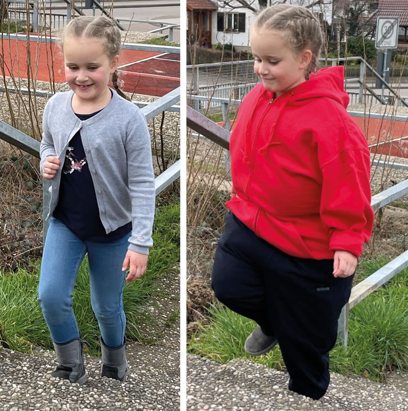 Kostym för att simulera övervikt – Barn