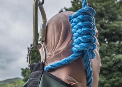 Ligaturmanikin för luftvägshantering