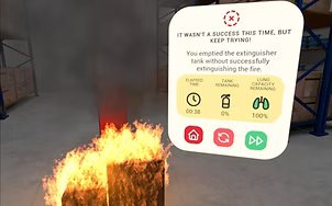 VR Brandövningssimulator