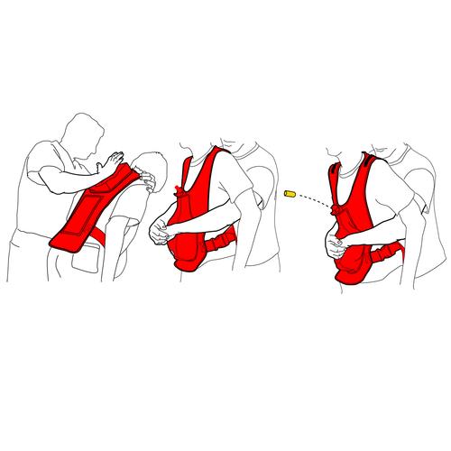 Act+Fast Rescue Choking Vest - Kvælningstræningsvest