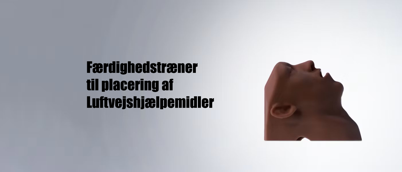 Färdighetstränare för placering av luftvägshjälpmedel