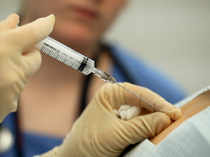 BluePhantom ersättningsvävnad för cervikal och övre thorakal epiduralmodell
