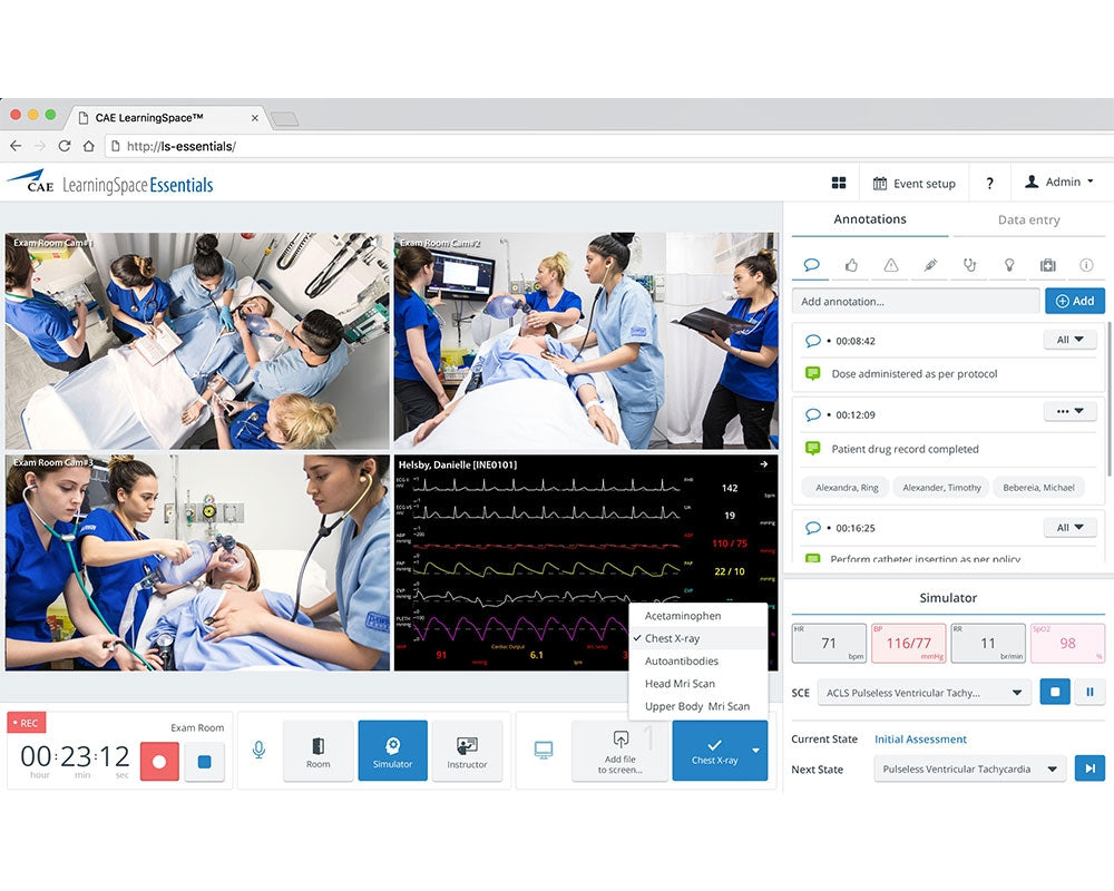 LearningSpace – Simuleringshanteringssystem