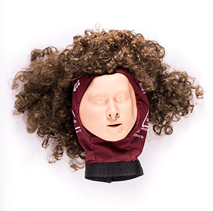 Ansiktsmask med hår för napp