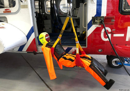 Räddningsdocka Helikoptervinsch