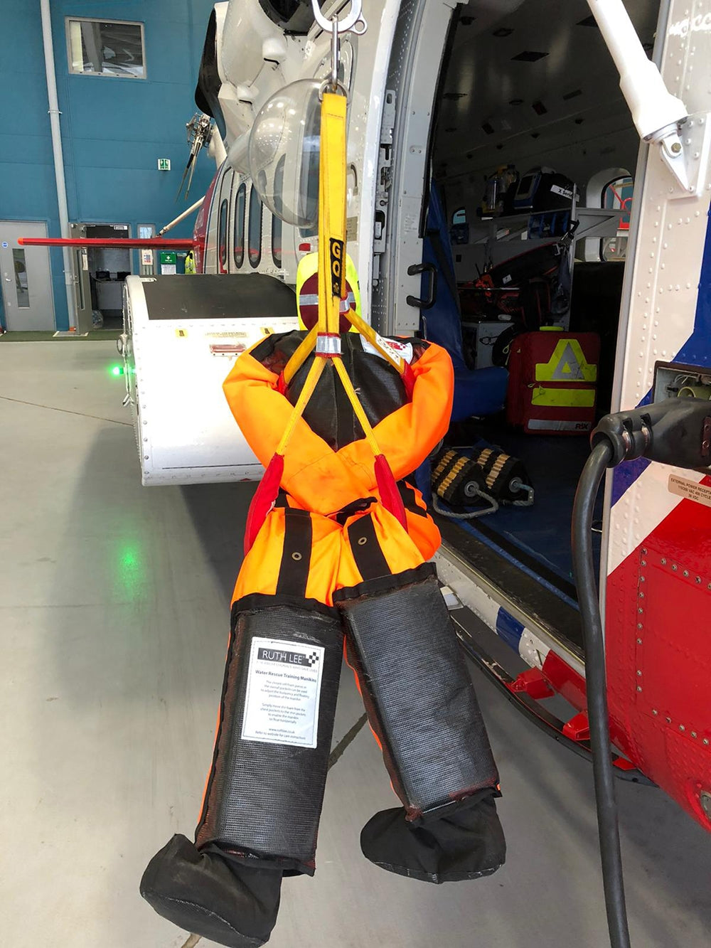 Räddningsdocka Helikoptervinsch
