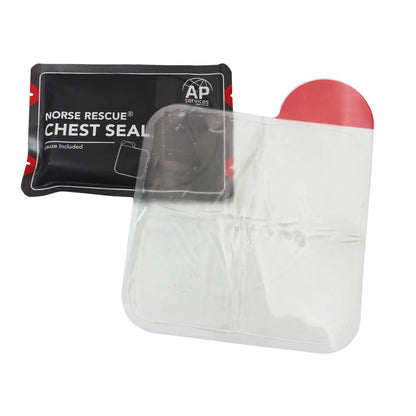 Norse Rescue Chest Seal - oväntad med gasbinda