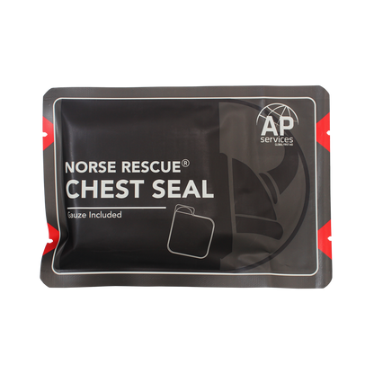 Norse Rescue Chest Seal - oväntad med gasbinda