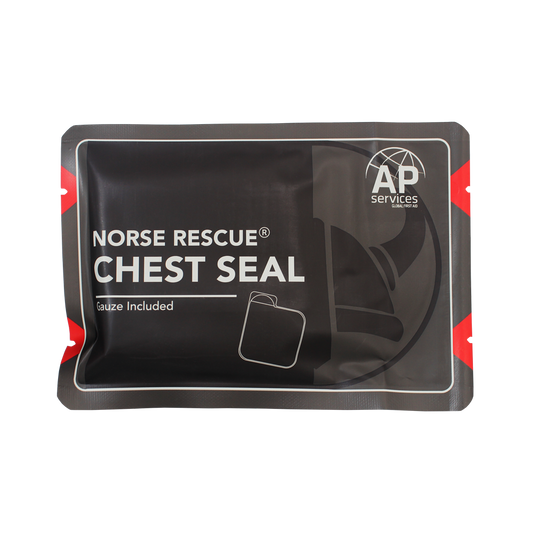 Norse Rescue Chest Seal - oväntad med gasbinda