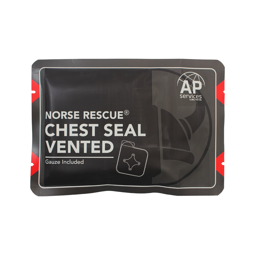 Norse Rescue Chest Sigill - väntad med gasbinda
