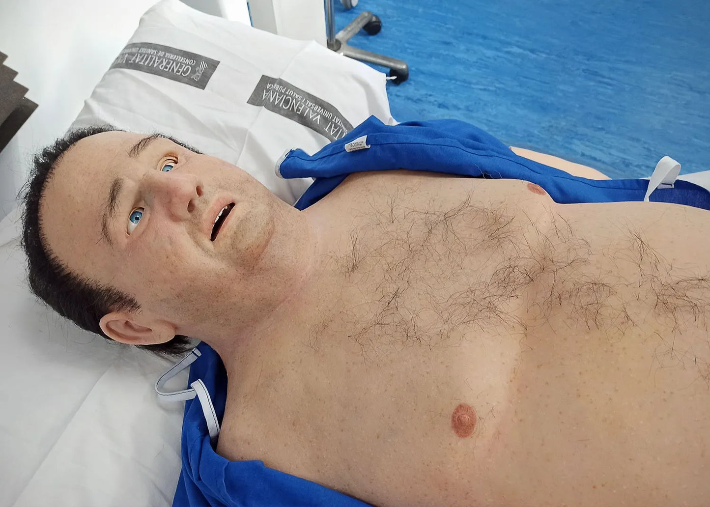 Paul – Realistiskt huvud-till-bål-överdrag för simuleringsdocka (Emulant)